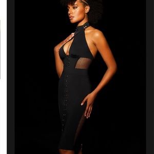 Honey Birdette Tash Skirt Black